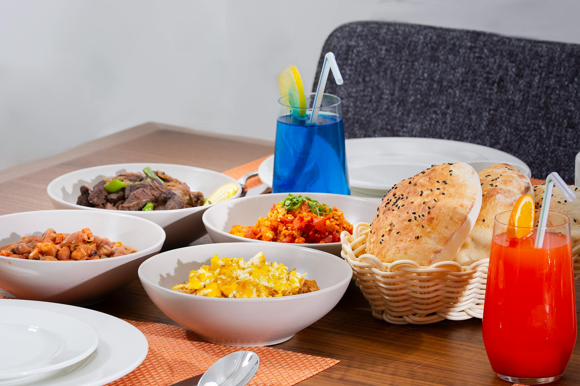 Menu Navigation and Dish Selection