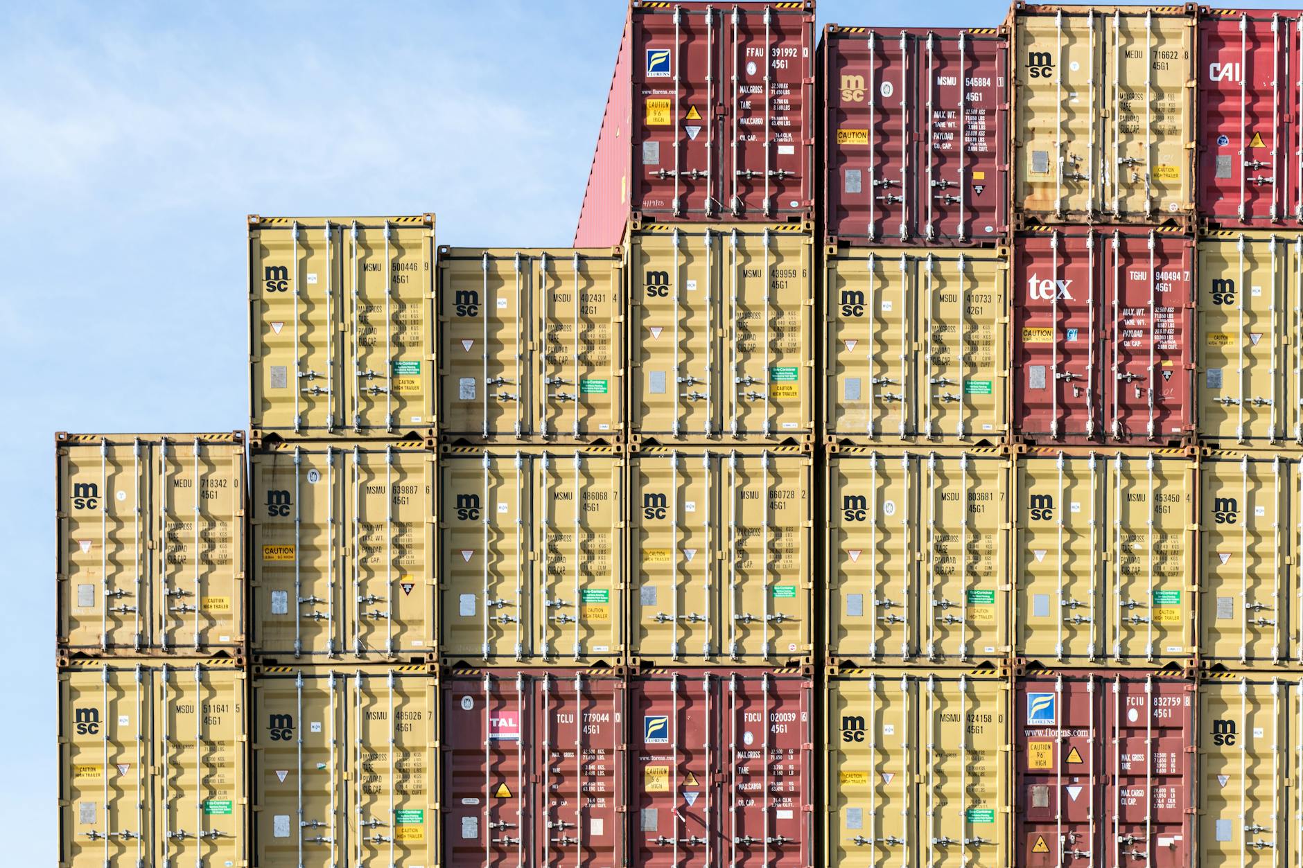 Quality Control in Imported Ingredient Categories